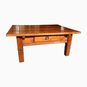 Antique Coffee Table in Pine & Fruitwood, Southern Germany