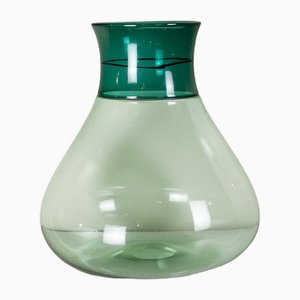 Verdino Vase in Browded Glass by Incisa Venini, 1970s