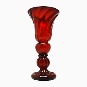 Vase par J. Słuczan-Orkusz pour Cracow Institute for Glassworks, Pologne, 1970s