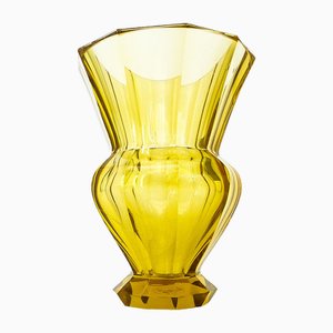 Art Deco Vase von Moser, Ehemalige Tschechoslowakei, 1930er