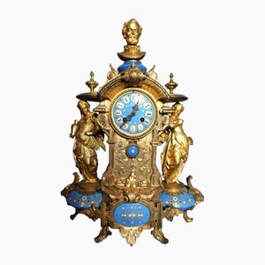 Reloj dorado del siglo XIX