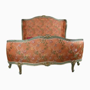 Louis XV Style Bed in Recti-Painted Wood