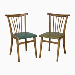 Mid-Century Kitchen Chairs, Set of 2