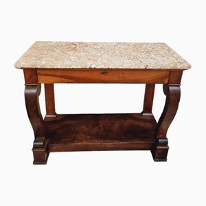 Antique Console Table in Mahogany