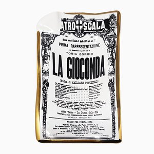 La Gioconda Vide Poche aus Porzellan von Piero Fornasetti, Italien, 1960er
