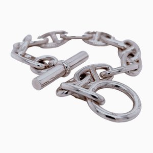 Unisex Bracelet in Sterling Silver from Hermès, 1995
