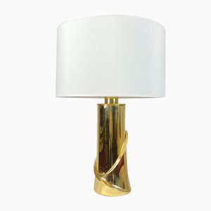 Table Lamp in Brass by Luciano Frigerio, 1970s