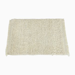 Kelim Teppich aus Wolle in Beige