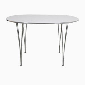 Super Circular Dining Table by Piet Hein for Fritz Hansen