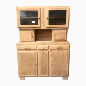 Buffet with Cupboards in Stripped Wood