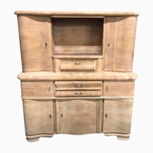 Buffet grande con cassetti in legno sverniciato