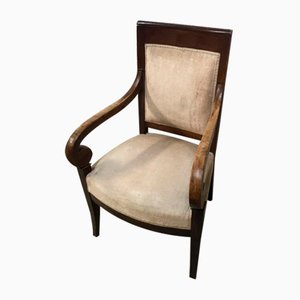 Vintage Sessel aus Kirschholz