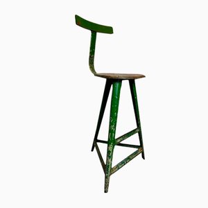 Industrial Stool by Robert Wagner for Rowac, 1920s