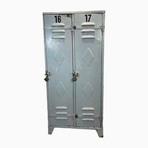 Bauhaus Locker Cabinet in Metal, 1940s