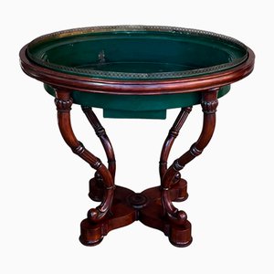 Antique French Empire Planter in Mahogany, 1890