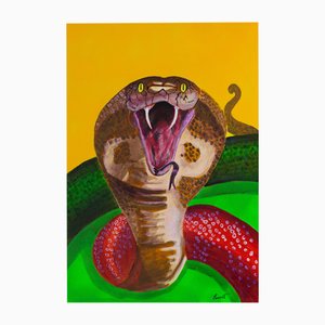 Ernest Carneado Ferreri, Cobra, 2000er, Acrylmalerei