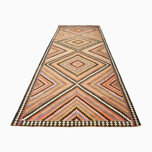 Alfombra turca Mid-Century grande