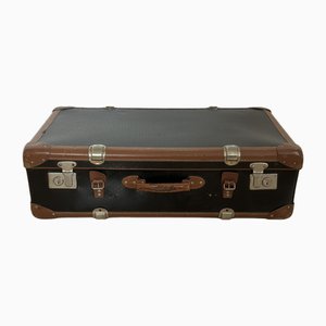 Vintage Suitcase in Leather, 1950s