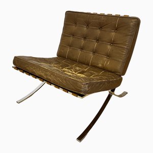 Barcelona Chair by Ludwig Mies Van Der Rohe for Knoll International, 1970s