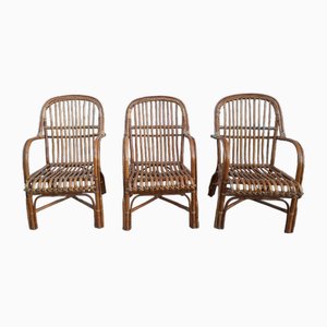 Haxelnut Craft Armchairs, 1960s, Set of 3