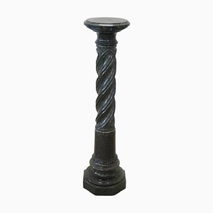 Antique Green Marble Column, the Alps, 19th Century