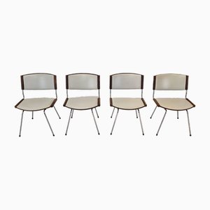Badminton Dining Chairs by Nanna Ditzel for Kolds Savvaerk, 1960s, Set of 4
