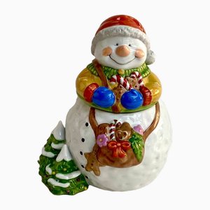 Large Porcelain Snowman Figurine from Hutschenreuther, Germany, 1970s