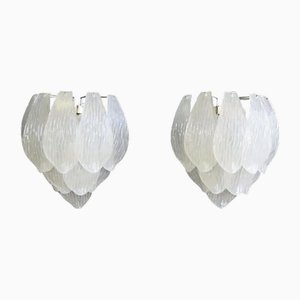 Tulip Murano Sconces, Set of 2