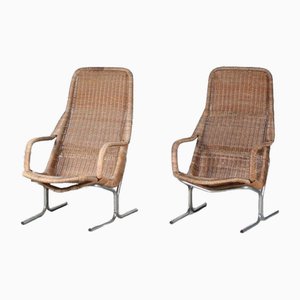Lounge Chairs by Dirk Van Sliedregt for Rohé, Netherlands, 1970s, Set of 2