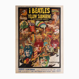Italian Yellow Submarine Movie Poster, 1968