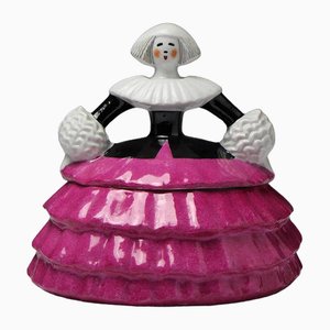Art Deco Bonbonniere Figurine from Robj. Paris., 1930s