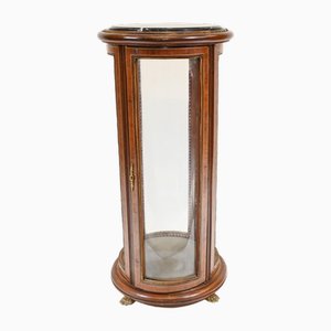 French Empire Style Round Display Cabinet