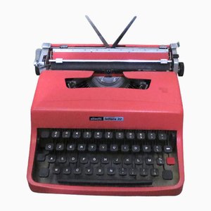 Machine à Écrire Olivetti Letter 32, 1960s