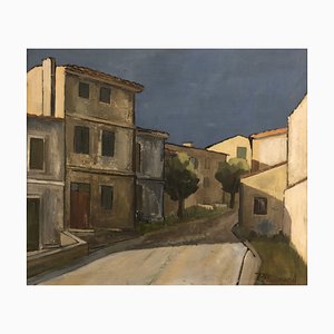 Jean-Jacques Boimond, Rue Maître Cornille, Olio su tavola, con cornice