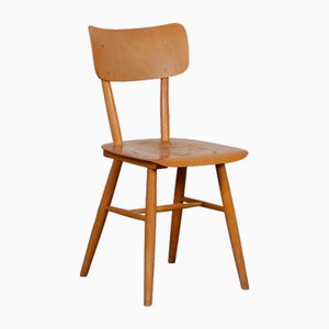 Wooden Chair Produced by Ton, 1960s