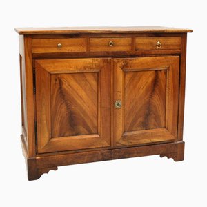 Credenza Luigi Filippo in noce, XIX secolo