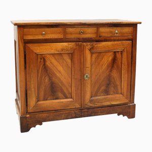 Louis Philippe Sideboard aus Nussholz, 19. Jh.