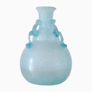 Blaue Italienische Scavo Amphora Vase, 1940er