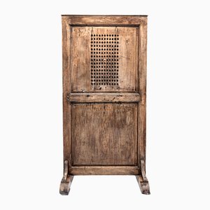 Antique Confessional Screen in Wood