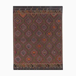 Hand Woven Flat Weave Kilim Rug, 1960s