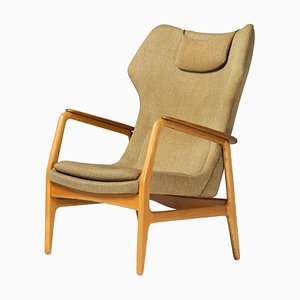 Bovenkamp Sessel mit hoher Rückenlehne von Aksel Bender Madsen, 1950er