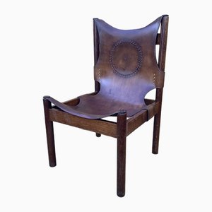 Hungarian Safari Chair in Leather, 1960s