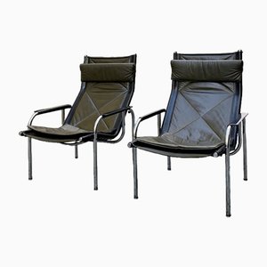 Set of Armchairs by Hans Eichenberger for Strässle by Hans Eichenberger, 1980s