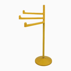 Yellow Towel Holder by Makio Hasuike for Gedy, 1970s