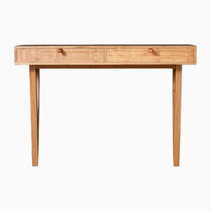 English Oak Entry Table with Drawers from Sum Furniture