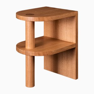 Handcrafted English Oak Bedside Table from Sum Furniture