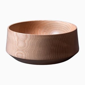 Handcrafted Turned English Ash Bowl from Bird & Branch
