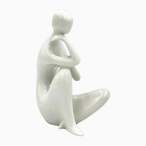 Figurine en Porcelaine Tchécoslovaque par Jitka Forejts pour Royal Dux, 1960s