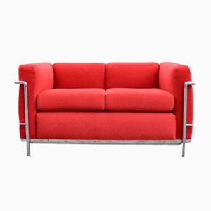 Lc2 Sofa by Le Corbusier for Cassina