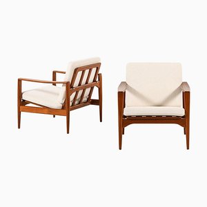 Set of Lars Easy Chairs by Niels Kofoed, 1960s